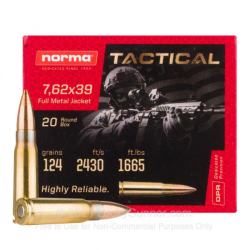 Náboje 7,62x39 Norma FMJ